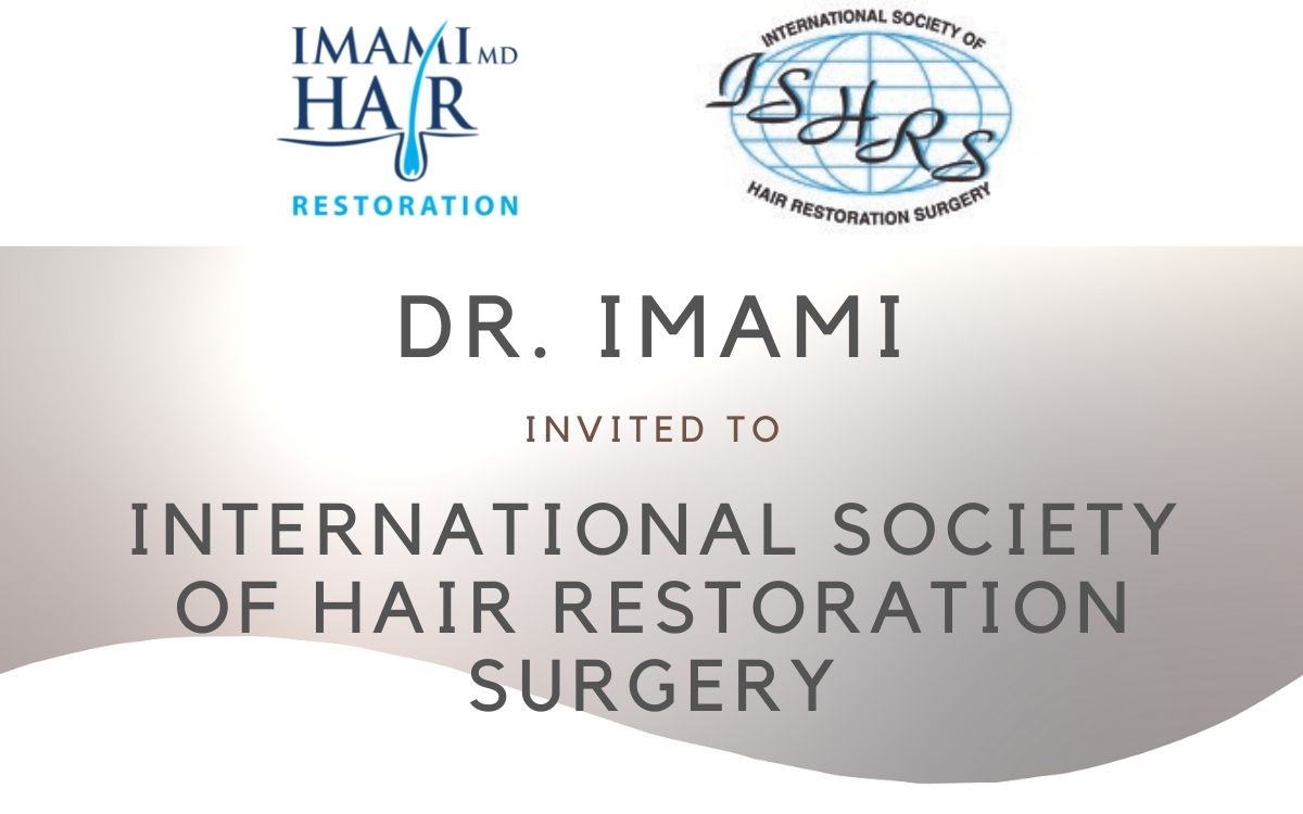 Dr. Imami Invited to Join International Society of Hair Restoration